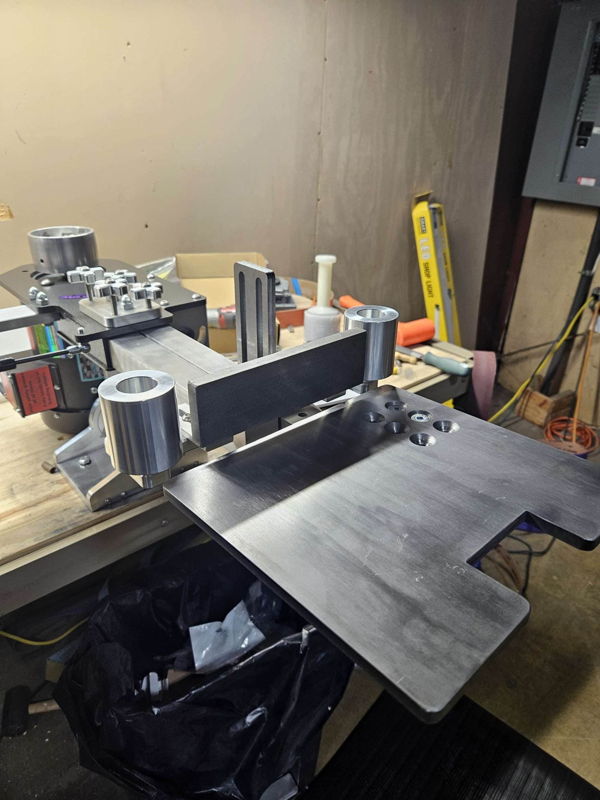 Torus CNC adjustable work table attachment, second view