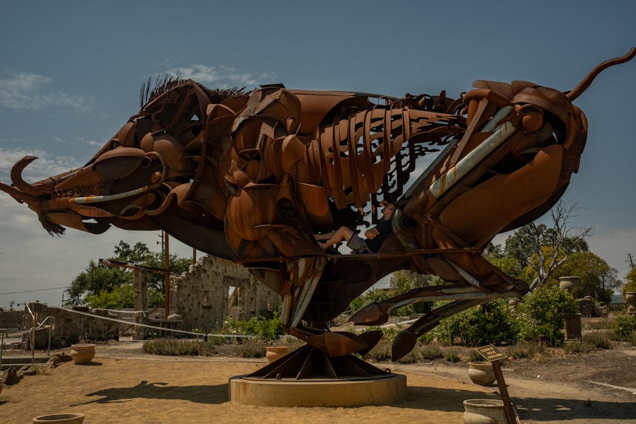 Metal sculpture
