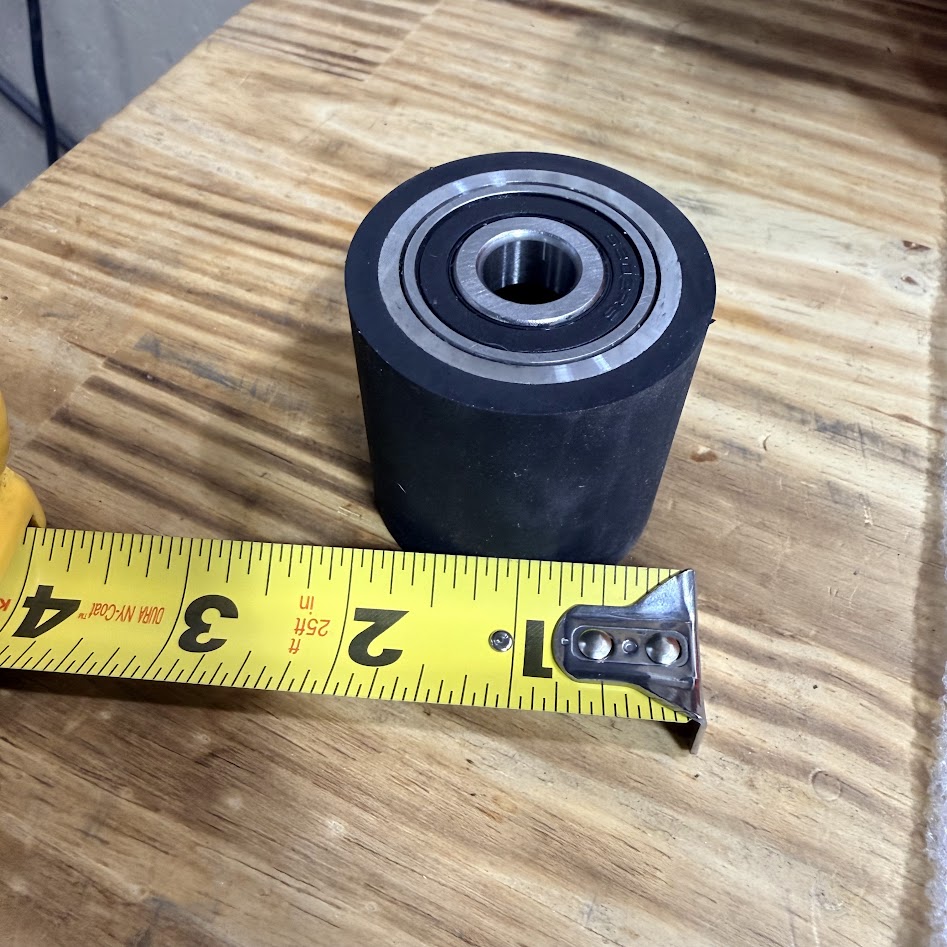 2” Rubber Wheel for Flat Platen - Image 2